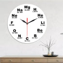 Emoyo ECY028 Creative Chemical Element Table Wall Clock 3D Wall Clock For Home Office Decorations