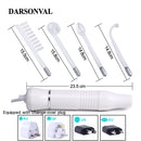 DARSONVAL Portable High Frequency Violet Purple Light Acne Spot Remover Face Electric Massager Massageador Facial Skin Care Device SPA
