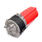 5pcs 178DB 12V Compressor Air Horn Kit Red Trumpets Dukes Car Truck