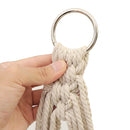 Outdoor Cotton Rope 150kg Bearing Camping Traveling Hammock Hanging Swing Hammock Chair