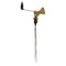 ZANLURE Stainless Steel Fishing Rod Tackle Metal Holder Adjustable Handle Support Stand