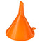 4pcs Sizes Orange Funnel Motorcycle Fuel Petrol Water Oil Tools Lab Home Kitchen 52/74/96/117mm