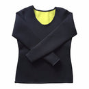 Sweat Sauna Suit Body Shaper Women Shirt Thermo Neoprene Trainer Sliming Waist Belt Tracksuit