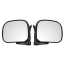 Car Manual Door Rearview Mirror with Glass Left/Right for Toyota Hiace H100 1989-2004 Right-hand Driving