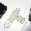 Netac Type-C USB-C USB 3.0 64GB 98M/s High Speed OTG Flash Drive Pen Drive For Smart Phone Tablet Laptop MacBook Speaker TV