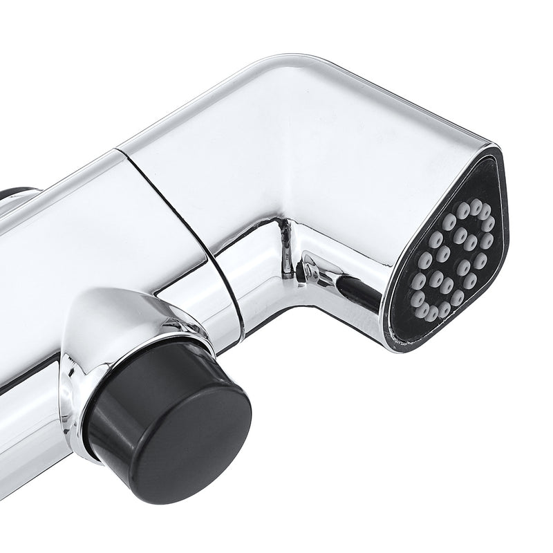 ABS Handheld Bathroom Bidet Portable Toilet Bidet Spray Shower Head Water Nozzle Sprayer Cloth Diaper Sprayer w/ Press Switch for Personal Hygiene