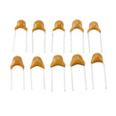 500pcs 10Values*50pcs 0.1uF-10uF(104~106) 50V Multilayer Ceramic Capacitor Assorted Kit Assortment Set with Storage Box