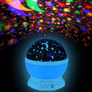Rotating Romantic LED Starry Table Night Sky Projector Lamp Baby Kids Gift Star Light