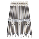 Drillpro 10pcs T12 Soldering Iron Tips Set for HAKKO FX951 FX952