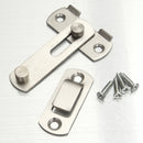 Stainless Steel Window Door Gate Safety Sliding Barrel Bolt Latch Lock Hasp