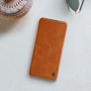 NILLKIN Flip Shockproof Card Slot Holder Full Cover PU Leather Vintage Protective Case for Xiaomi Redmi Note 8 pro
