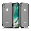 Bakeey Frameless Frosted Shockproof Anti-fingerprint With Metal Ring PC Translucent Protective Case for iPhone XS Max