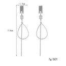 Fashion Temperament Wear Long Strips Column  Personality Wild Trend Female Earring