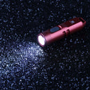 RovyVon Aurora A3 550LM Mini Keychain Light USB Charging EDC Flashlight USB Charging LED Work Lamp 130mAh Lithium Battery Hunting USB Rechargeable Flashlight Mini Torch