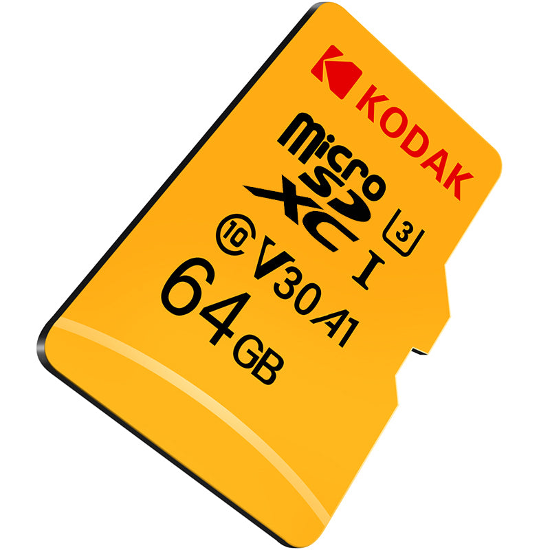 KODAK Micro SD Memory TF Flash Card 64GB 128GB U3 A1 V30 Micro SDHC Card  SDXC Card for Video and  Mobile Storage