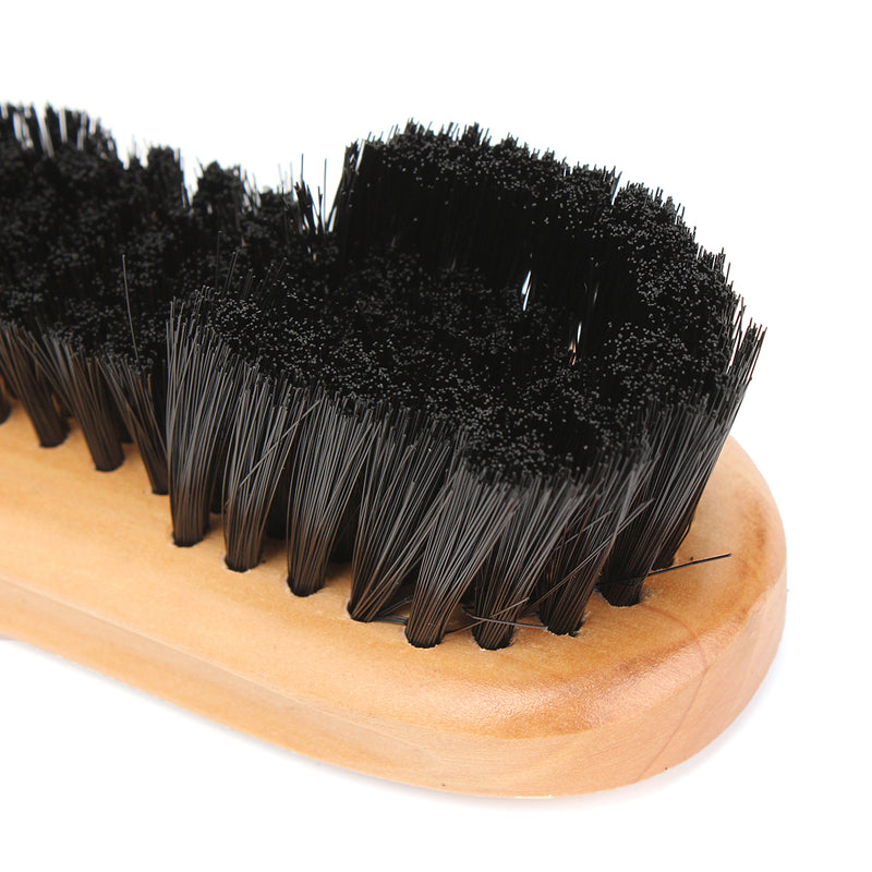 2Pcs/Set Billiards Nylon Snooker Pool Table Felt and Rail Brush Cleaner Wooden Handle Cleaning Brushes