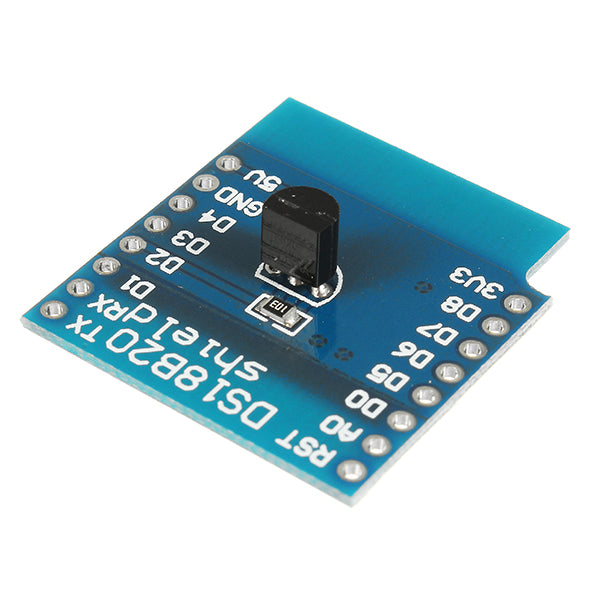 DS18B20 Expansion Board Shield For D1 Mini DS18B20 Temperature Measurement Sensor Module