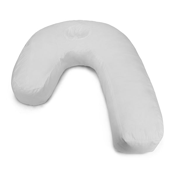 Honana WX-269 U Shape PP Cotton White Pillow Side Sleeper Head Rest Travel Soft Anti Snoring Cushion