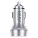 Bakeey QC3.0 3A Dual Port Fast Charging Digital display Car Charger With Point Pressure Monitoring For iPhone X XS XIAOMI MI8 MI9 Redmi 7A HUAWEI P30 S10 S10+