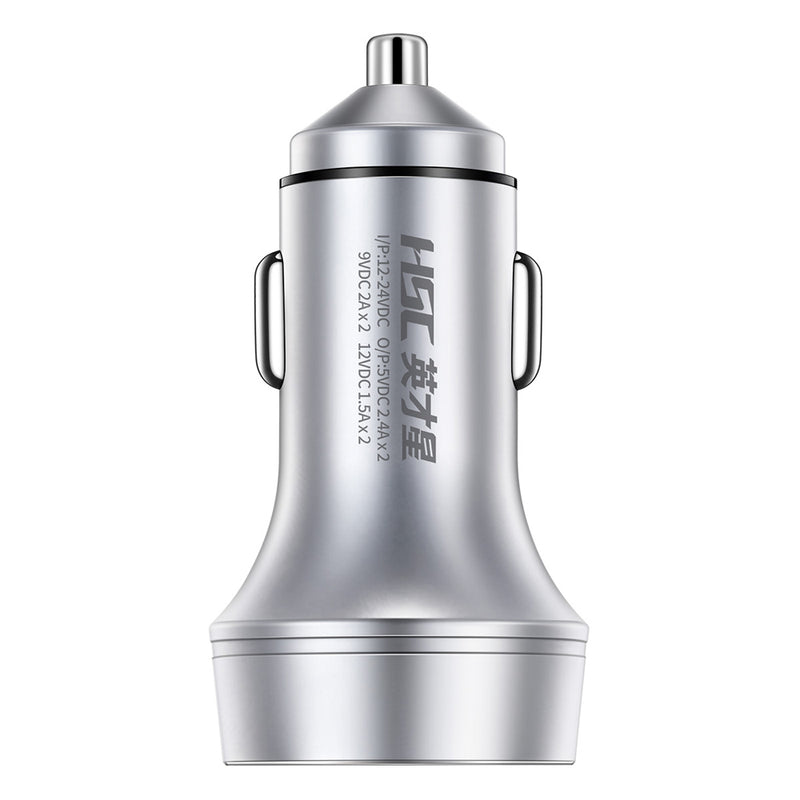 Bakeey QC3.0 3A Dual Port Fast Charging Digital display Car Charger With Point Pressure Monitoring For iPhone X XS XIAOMI MI8 MI9 Redmi 7A HUAWEI P30 S10 S10+