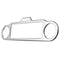 Trim Ring Stereo Accent Cover For Harley Davidson Electra Street Glide Touring Chrome