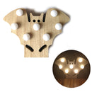 Loskii JM01684 Halloween Decoration Pumpkin LED Night Light for Party LED Night Light Festive Atmosphere Lights Christmas Decoration