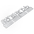 Stainless Steel Medal Holder Hanger Display Rack For Sport Running Swimming Decorations