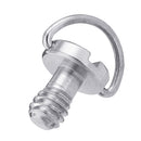 BEXIN 4 Type 1/4 Inch Stainless Steel C-ring Screw for Camera