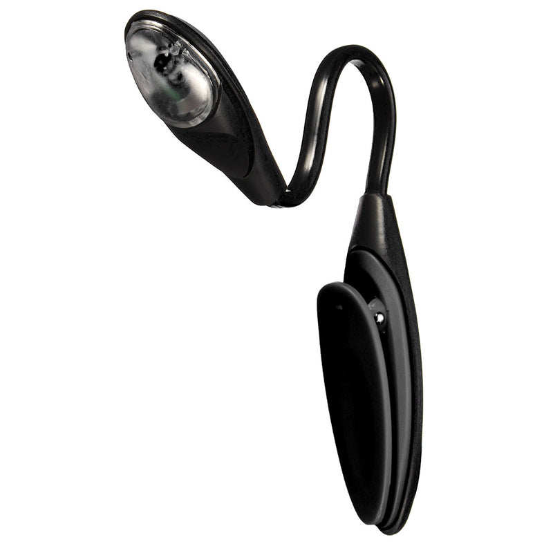 Portable Flexible Mini Clip On Book Desk Light Bright White Reading Lamp