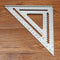 12inch Aluminum Alloy Right Angle Triangle Ruler Protractor Framing Measuring Tools