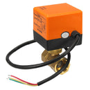 DN15/DN20 220V 4W Electrical Motorized Ball Valve 2 Way 3 Wire Brass Valves