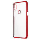 Bakeey Transparent Ring Holder Color Plating Anti-Scratch Hard PC Protective Case For Xiaomi Mi MIX 3