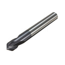 Drillpro 2pcs 2 Flutes 90 Degree 6mm Chamfer Mill HRC45 Carbide End Milling Cutter