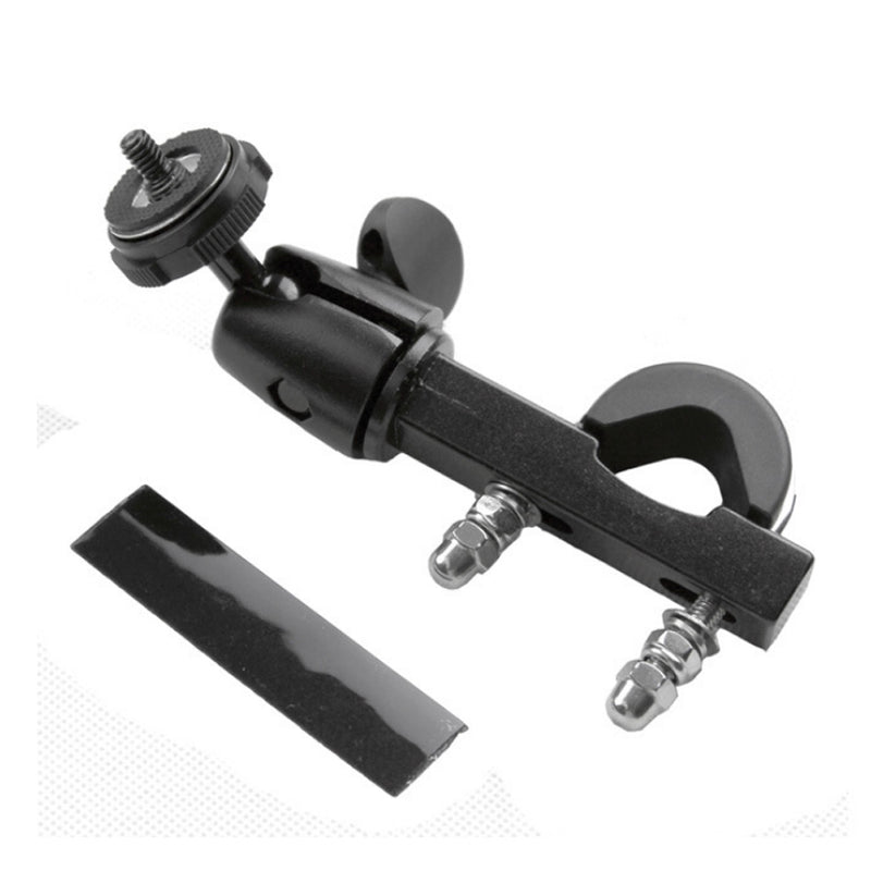 Aluminum Motorcycle Digital Sport DV Camera Bracket Bicycle Holder Black