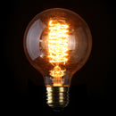 Kingso E26 G80 60W AC110V 64A Warm White Retro Edison Incandescent Light Bulb