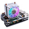 Black/Transparent/RGB Colorful 5-Layer Acrylic Case + Super Heat Dissipation ICE-Tower CPU  V2.0 Cooling Fan Kit for Raspberry Pi 4B