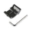 Y73 3Slots Ultralow Profile 45 Offset Picatinny Rail Mount Holder 20mm Rail Side Mount