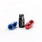 GUB 100Pcs Aluminum Alloy Bike Bicycle Presta Valve Cap CNC Cycling Dustproof Air Cover