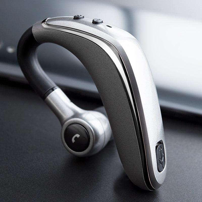 X01 Single bluetooth 5.0 Wireless Earphone 180 Rotation Business Driving Hanging Sports Headphone With Mic