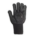 932F Silicone Extreme Heat Resistant Proof Cooking Oven Mitt BBQ Grilling Glove
