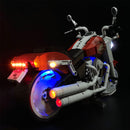 LED Light Kit ONLY For LEGO 10269 Creator Expert For Harley Davidson For Fat Boy