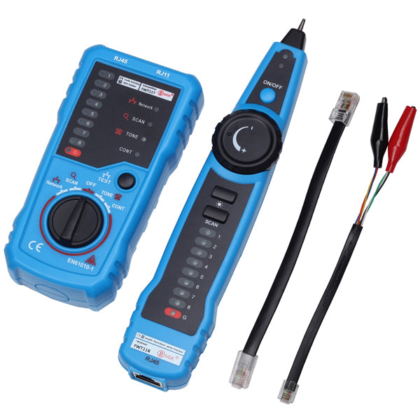 BSIDE FWT11 RJ11 RJ45 Wire Tracker Tracer Telephone Ethernet LAN Network Cable Continuity Tester Detector