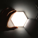 LED Quantum Hexagonal Wall Lamp Modular Touch Sensor Light Fixture Living Room  Decorative Smart Light