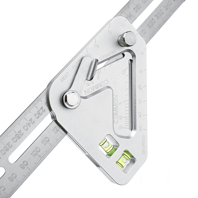 340mm/13'' Level Angle Ruler Roof Revolutionizing Carpentry Multi-function Measuring Tool Angle Ruler