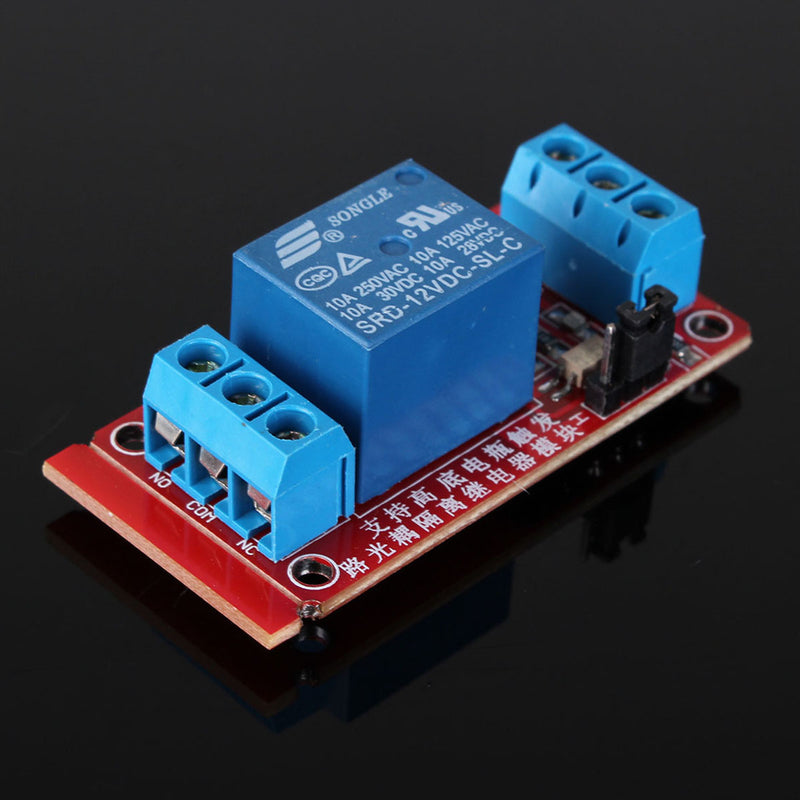 5Pcs 1 Channel 12V Level Trigger Optocoupler Relay Module