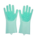 Magic Silicone Rubber Glove Dish Washing Cooking Glove Cleaning Heat Resistant Kitchen Tool