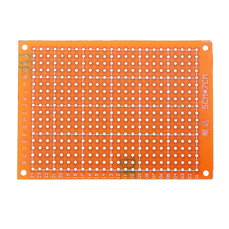 10pcs DIY 5x7 Prototype Paper PCB Universal Experiment Matrix Circuit Board