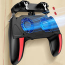 Bakeey H10 Charging Version Wireless Gamepad Portable Joystick Gaming Controller With Cooling Fan For iPhone 11 X XS Xiaomi Mi9 S10+ Note 10
