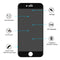 ENKAY Anti Spy 3D Arc Edge 0.26mm 9H Carbon Fiber Tempered Glass Screen Protector for iPhone 7 Plus