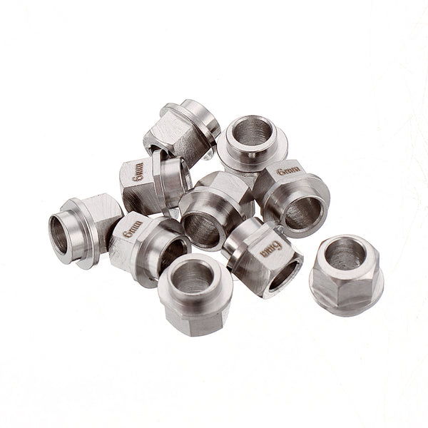 Two TREES 10pcs Openbuilds 5mm Bore Eccentric Spacers Nut for V Wheel Extrusion 3D Printer Reprap Part
